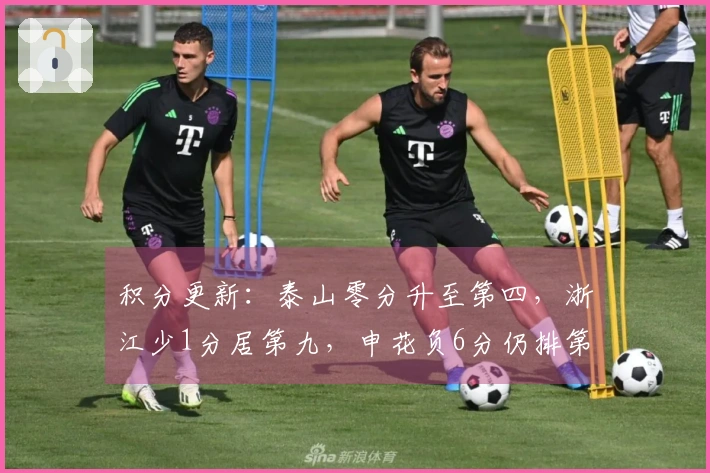 积分更新：泰山零分升至第四，浙江少1分居第九，申花负6分仍排第14